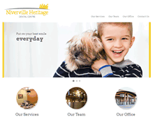 Tablet Screenshot of nivervilledental.com